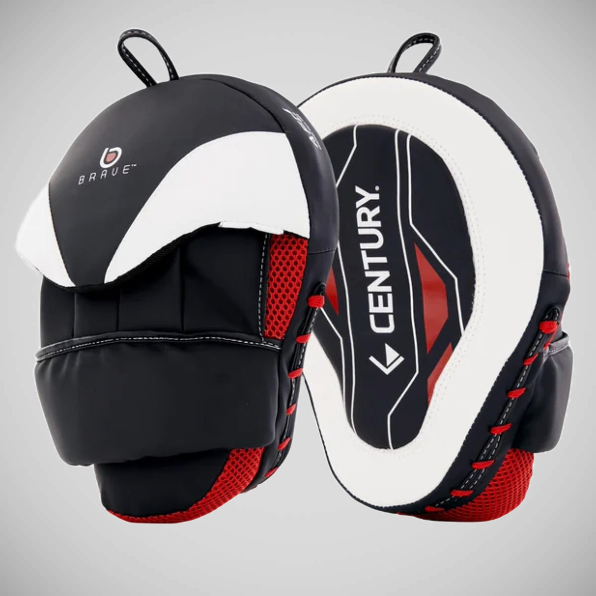 Black/White/Red Century Brave IV Gel Punch Mitts at Bytomic Trade and Wholesale