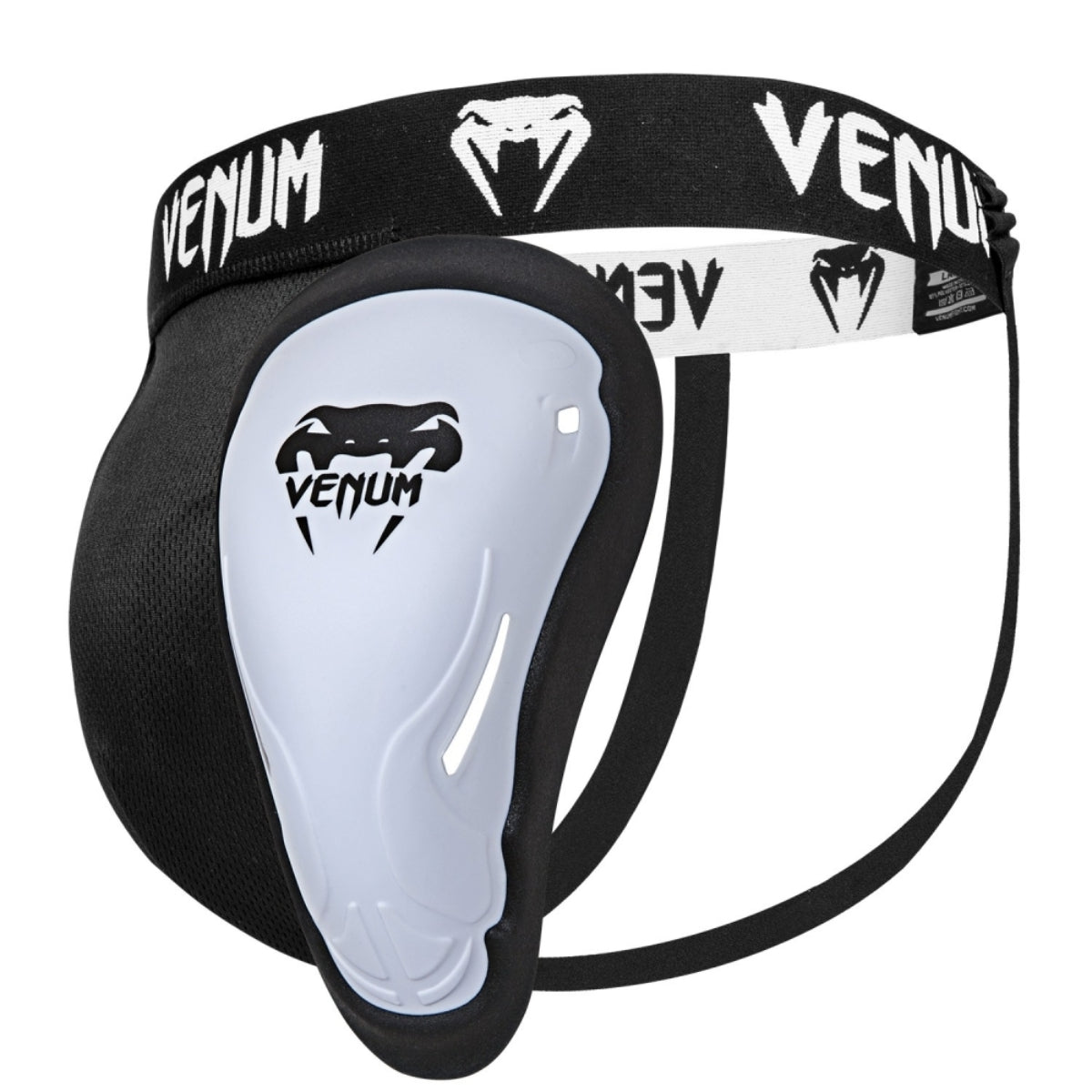 Black/White Venum Challenger Mens Groin Guard at Bytomic Trade and Wholesale