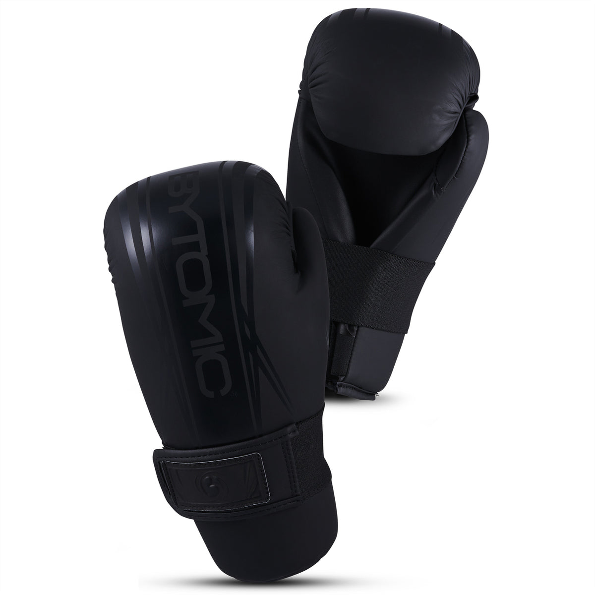 Black/Black Bytomic Axis V2 Point Fighter Gloves XXS at Bytomic Trade and Wholesale