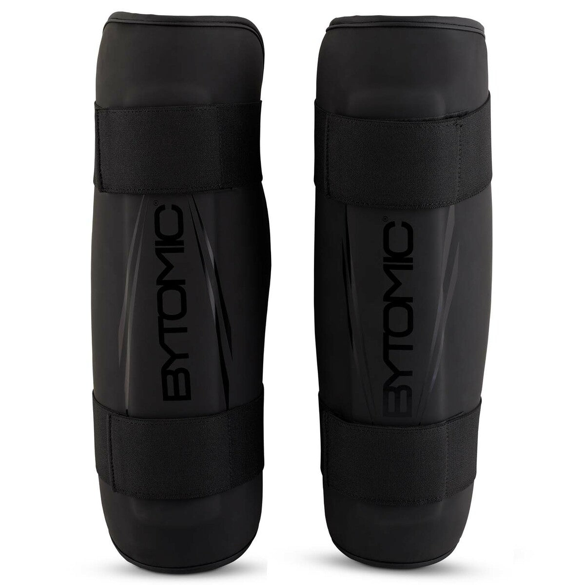 Black/Black Bytomic Axis V2 Shin Guards XXS at Bytomic Trade and Wholesale