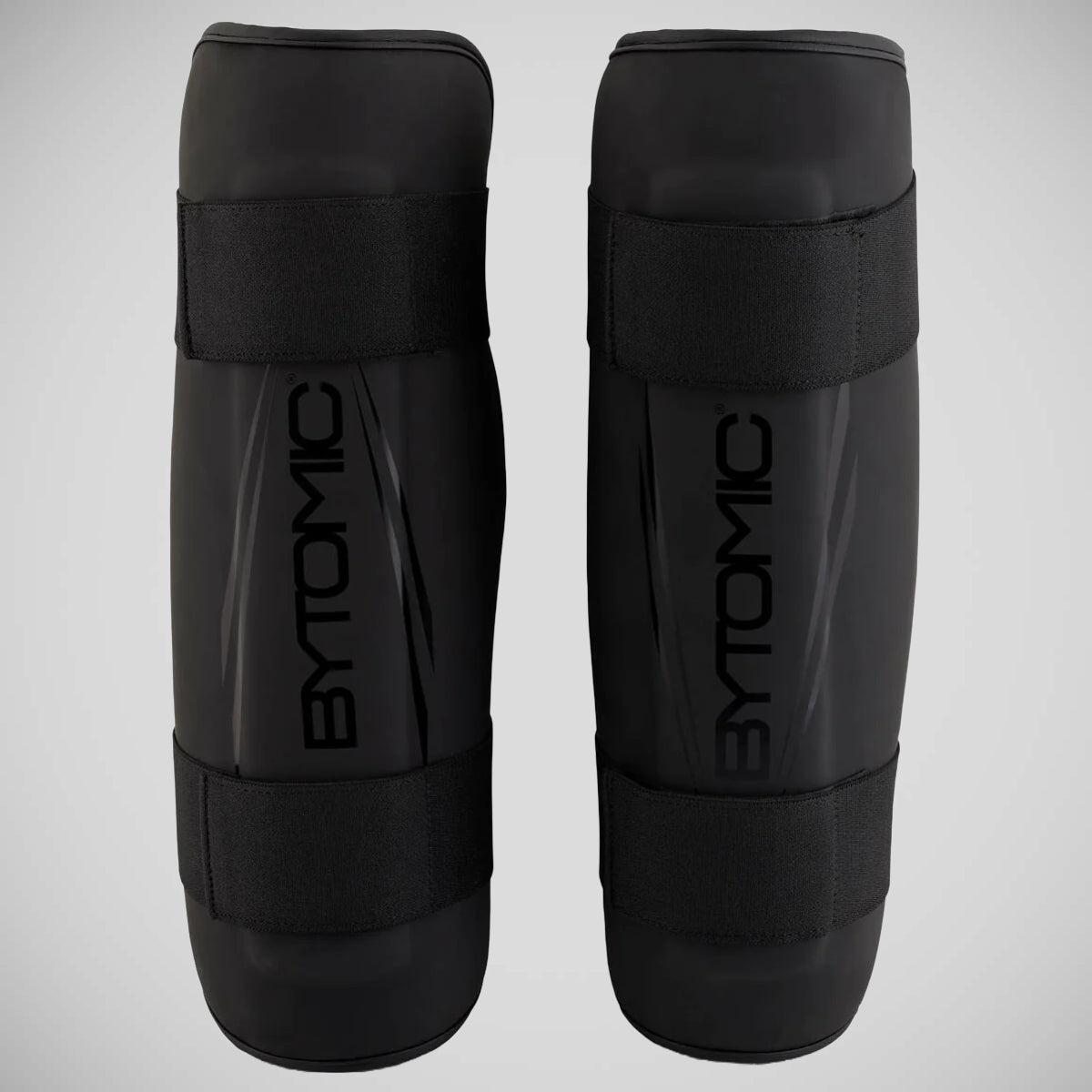 Black/Black Bytomic Axis V2 Shin Guards at Bytomic Trade and Wholesale