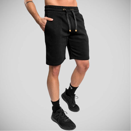 Black/Bronze Venum Classic Cotton Shorts    at Bytomic Trade and Wholesale