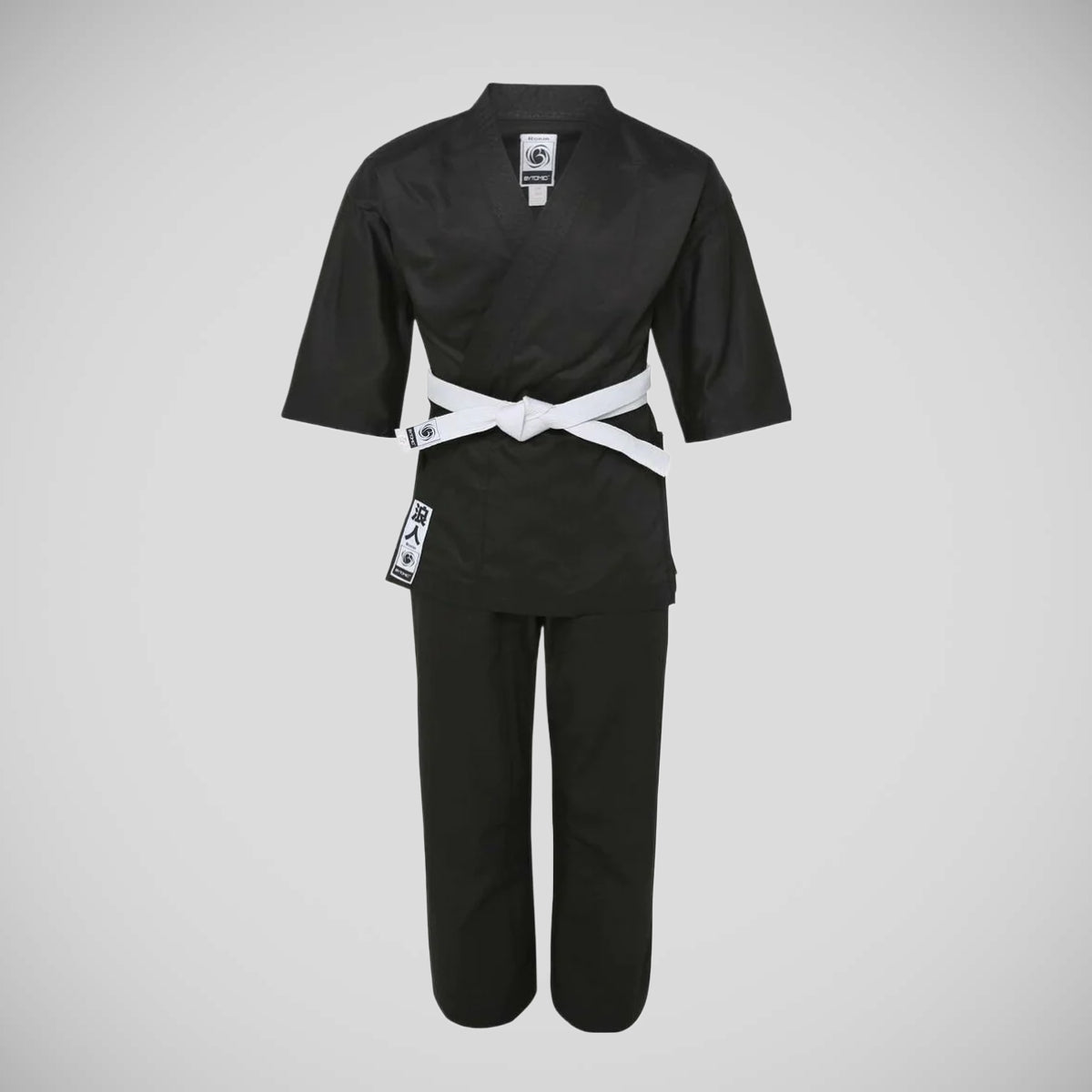 Black Bytomic Ronin Middleweight Karate Uniform at Bytomic Trade and Wholesale