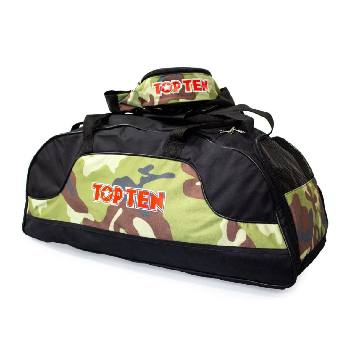 Black/Camo Top Ten Sportbag-Backpack at Bytomic Trade and Wholesale