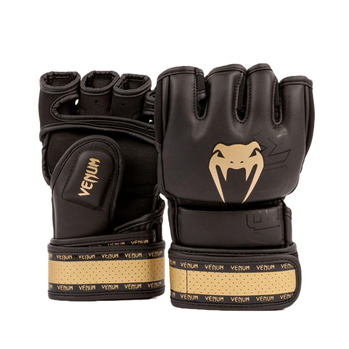 Venum Impact 2.0 MMA Gloves Black/Gold at Bytomic Trade and Wholesale