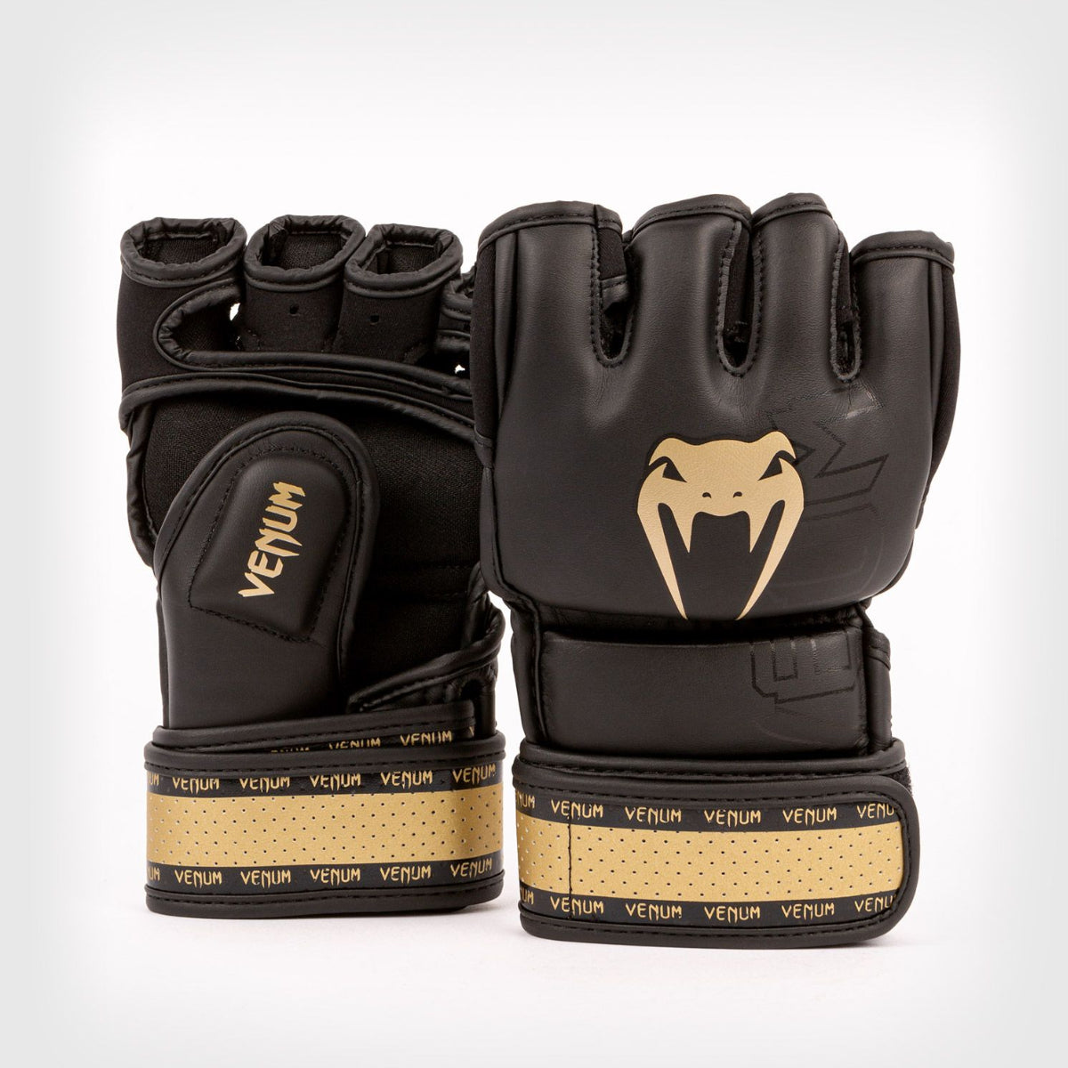 Venum Impact 2.0 MMA Gloves Black/Gold at Bytomic Trade and Wholesale