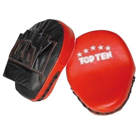 Black/Red Top Ten Focus Mitts    at Bytomic Trade and Wholesale