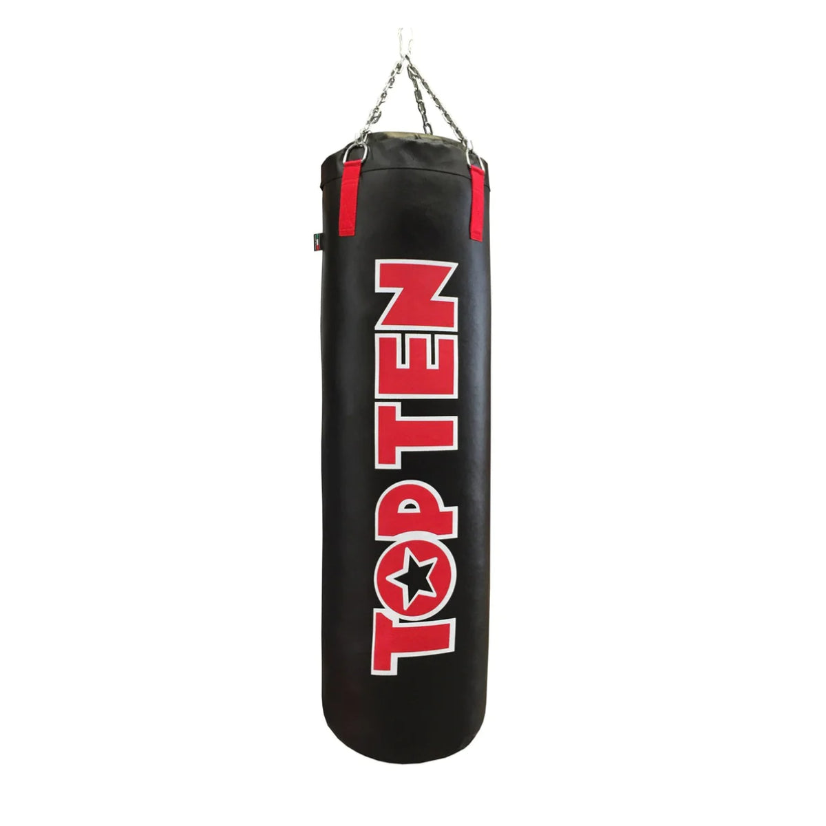 Black/Red Top Ten Heavy Bag 40kg at Bytomic Trade and Wholesale