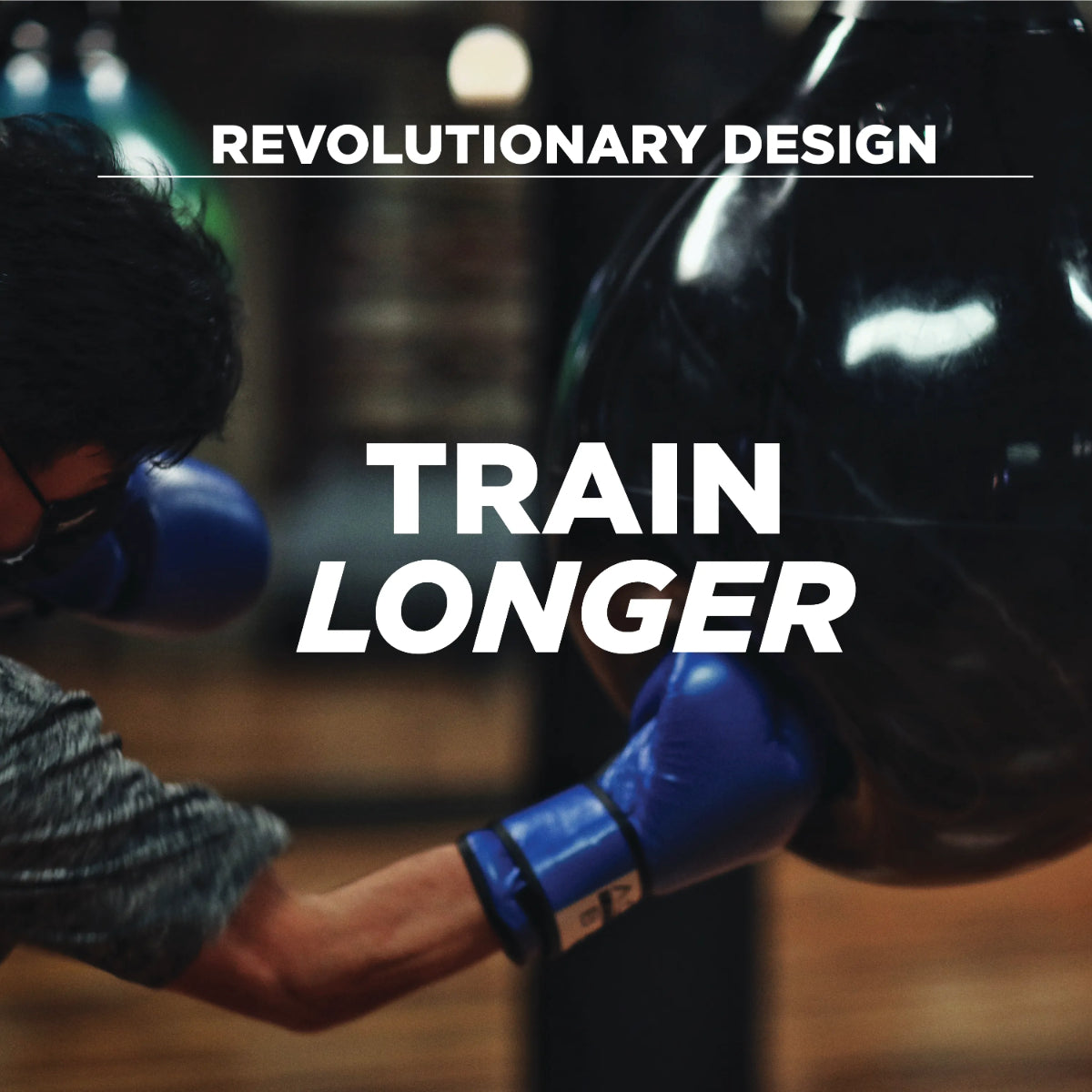 Black/Silver Aqua 15" 75lb Energy Punching Bag at Bytomic Trade and Wholesale