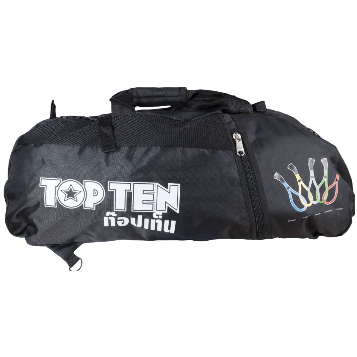 Black Top Ten Aisun Sportsbag/Backpack at Bytomic Trade and Wholesale