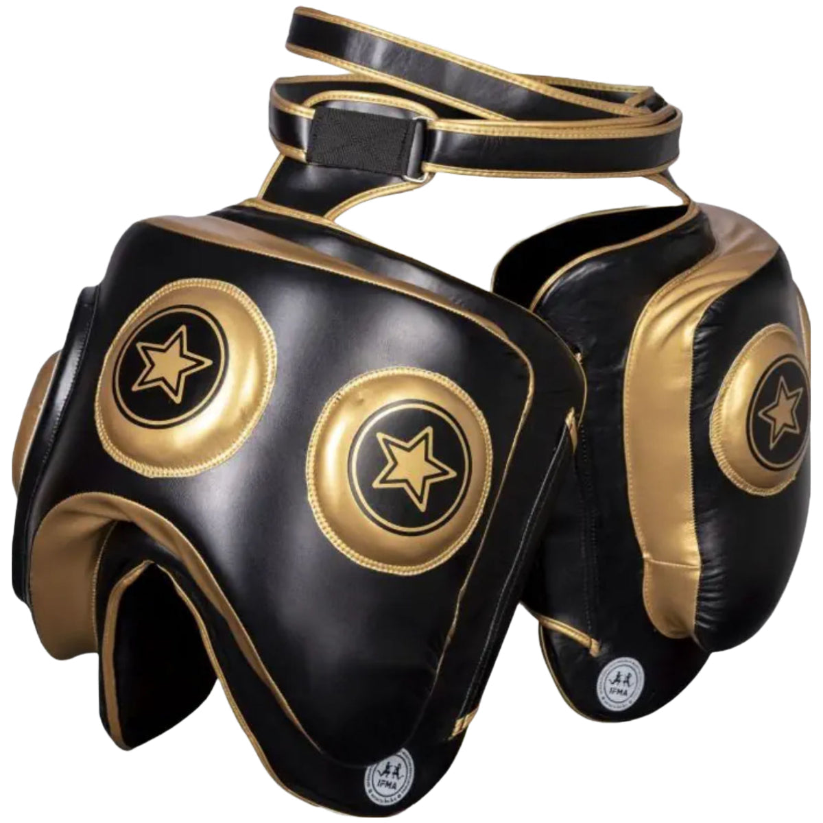 Black Top Ten Kao IFMA Thigh Protector at Bytomic Trade and Wholesale