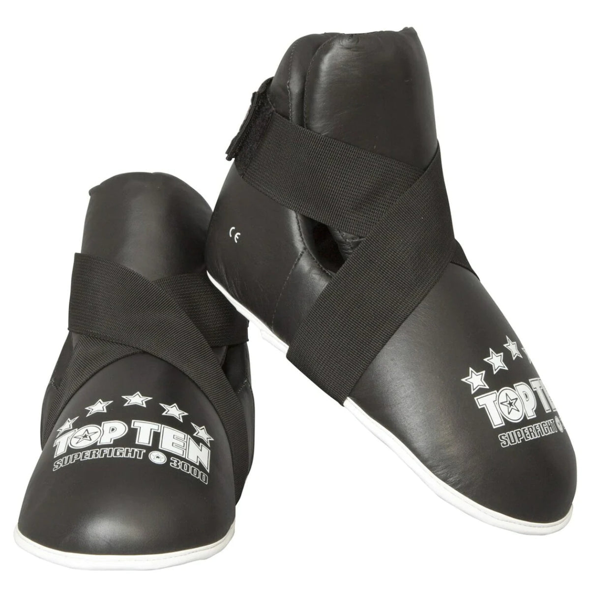 Black Top Ten Superfight 3000 Leather Kicks at Bytomic Trade and Wholesale