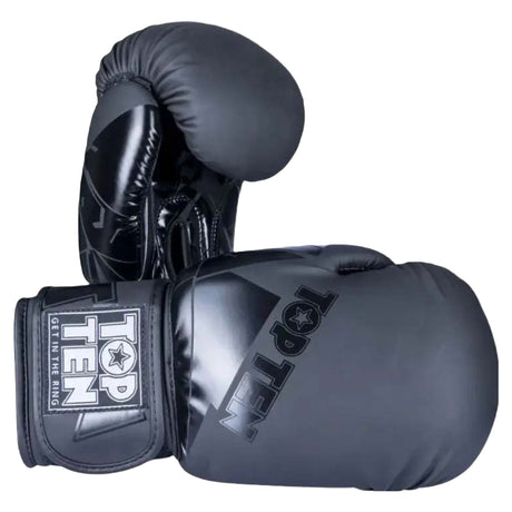 Black Top Ten The Splitter Boxing Gloves    at Bytomic Trade and Wholesale
