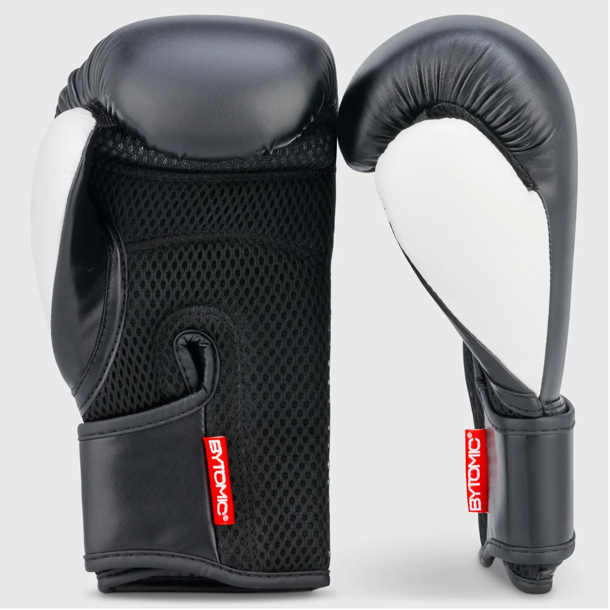Black/White Bytomic Red Label Boxing Gloves at Bytomic Trade and Wholesale