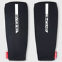 Black/White Bytomic Red Label Elasticated Shin Guards