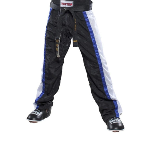 Black/White Top Ten Adult Mesh Kickboxing Pants    at Bytomic Trade and Wholesale