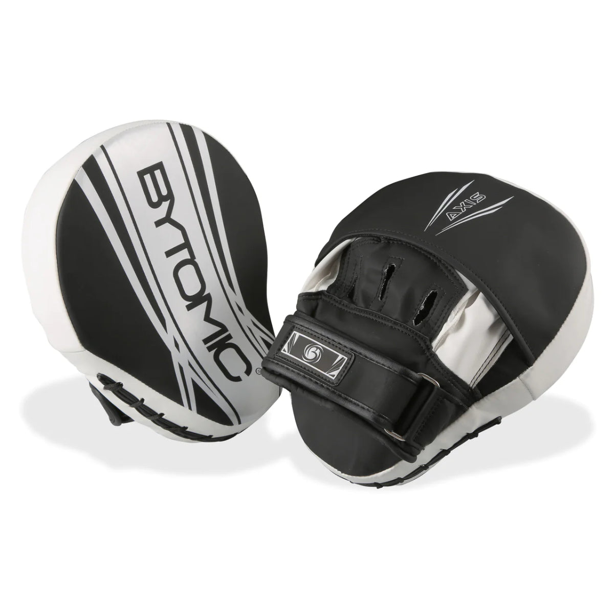 Black/Whtie of Bytomic Axis V2 Focus Mitts at Bytomic Trade and Wholesale