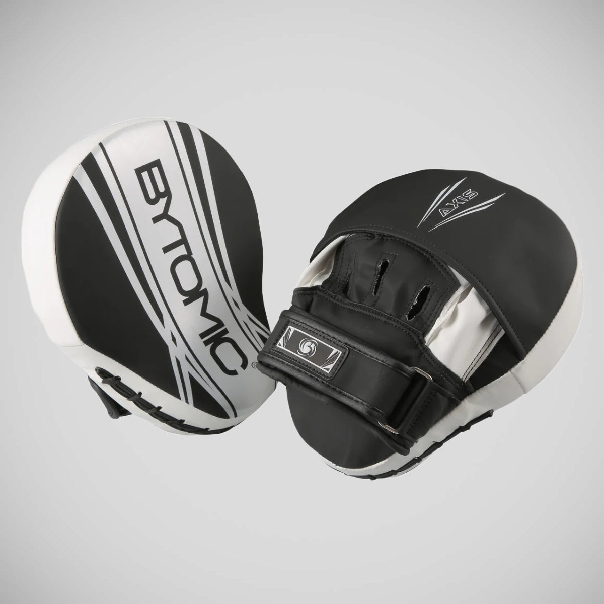 Black/Whtie of Bytomic Axis V2 Focus Mitts at Bytomic Trade and Wholesale