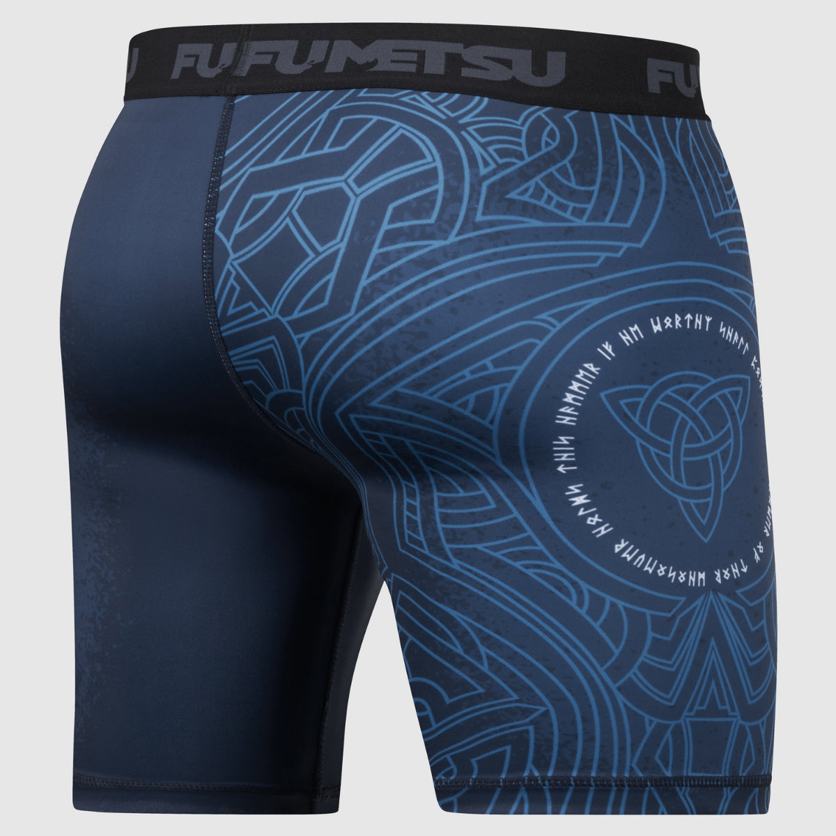 Blue/Black Fumetsu Mjolnir Vale Tudo shorts at Bytomic Trade and Wholesale