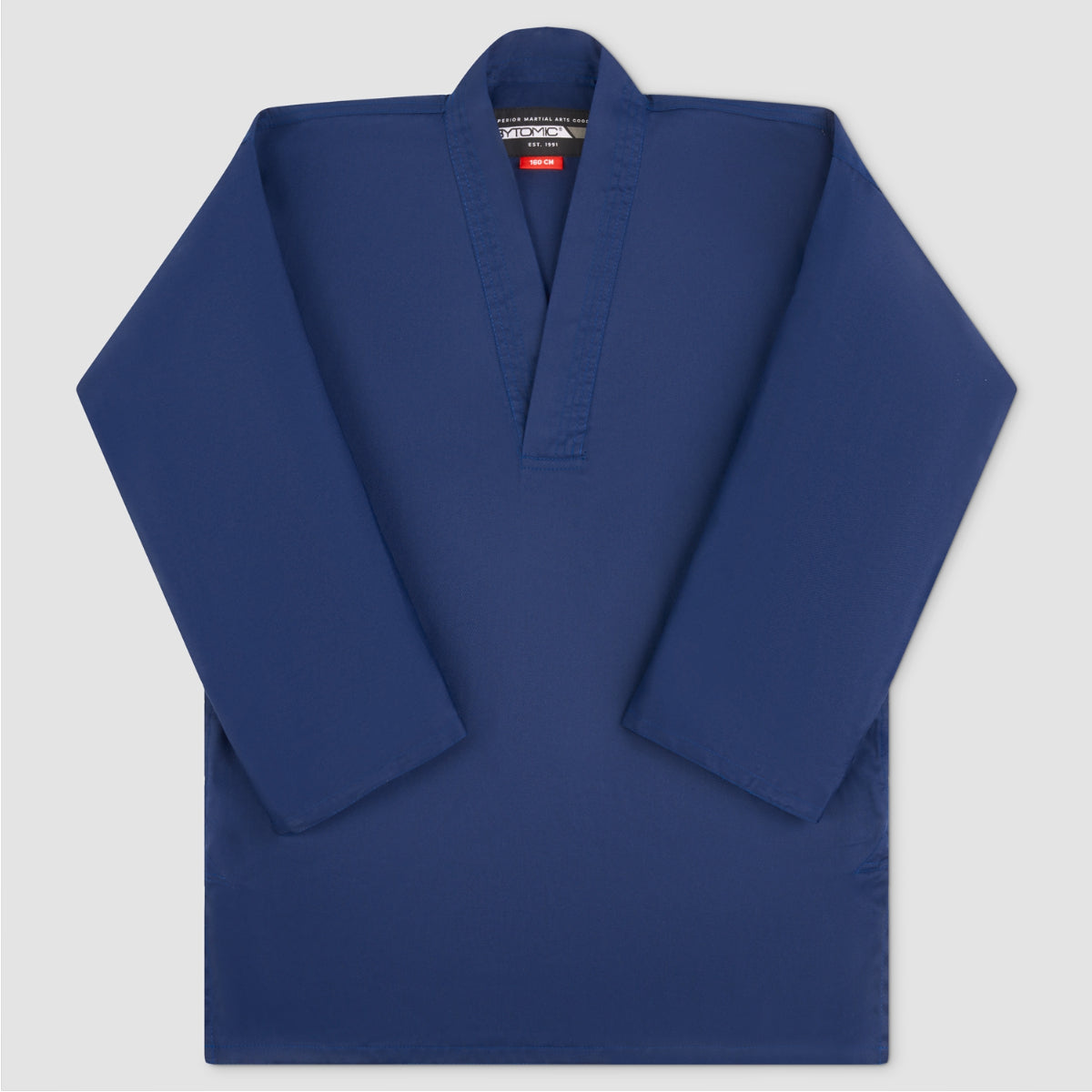 Blue Bytomic Red Label V-Neck Adult Martial Arts Uniform at Bytomic Trade and Wholesale