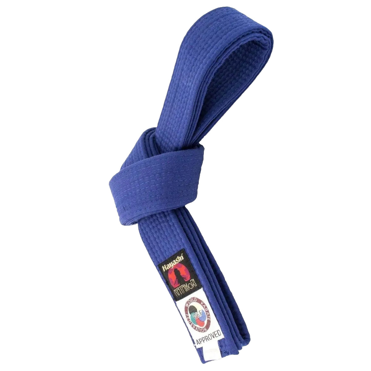 Blue Hayashi WKF Karate Belt at Bytomic Trade and Wholesale