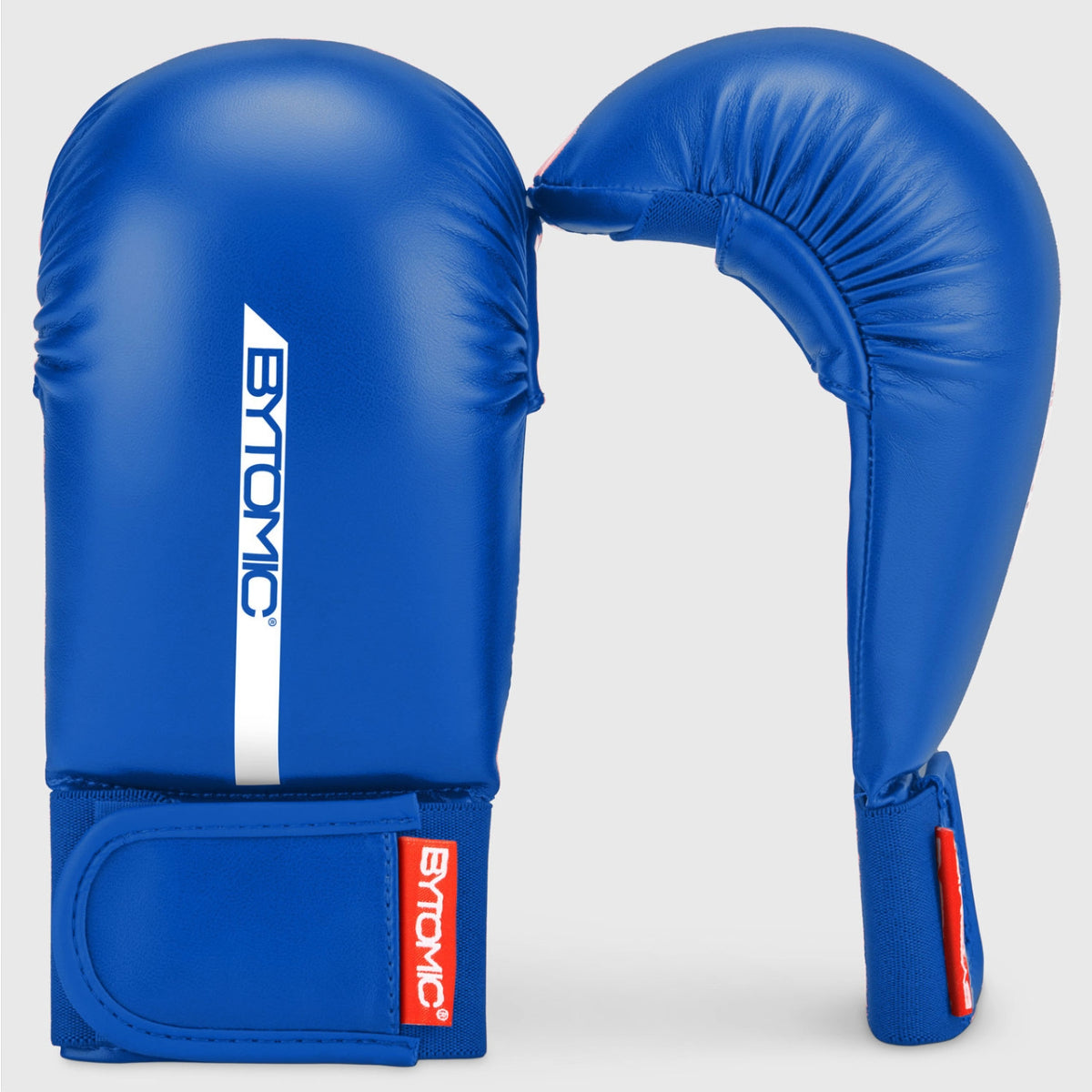 Blue/White Bytomic Red Label Karate Mitt Without Thumb at Bytomic Trade and Wholesale