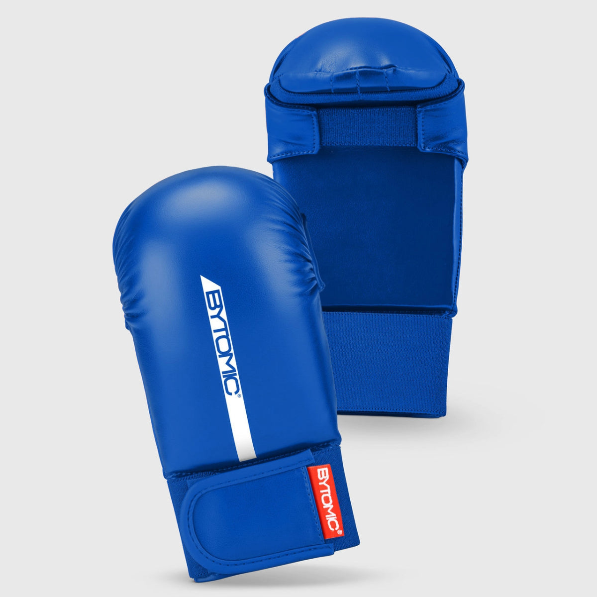 Blue/White Bytomic Red Label Karate Mitt Without Thumb at Bytomic Trade and Wholesale
