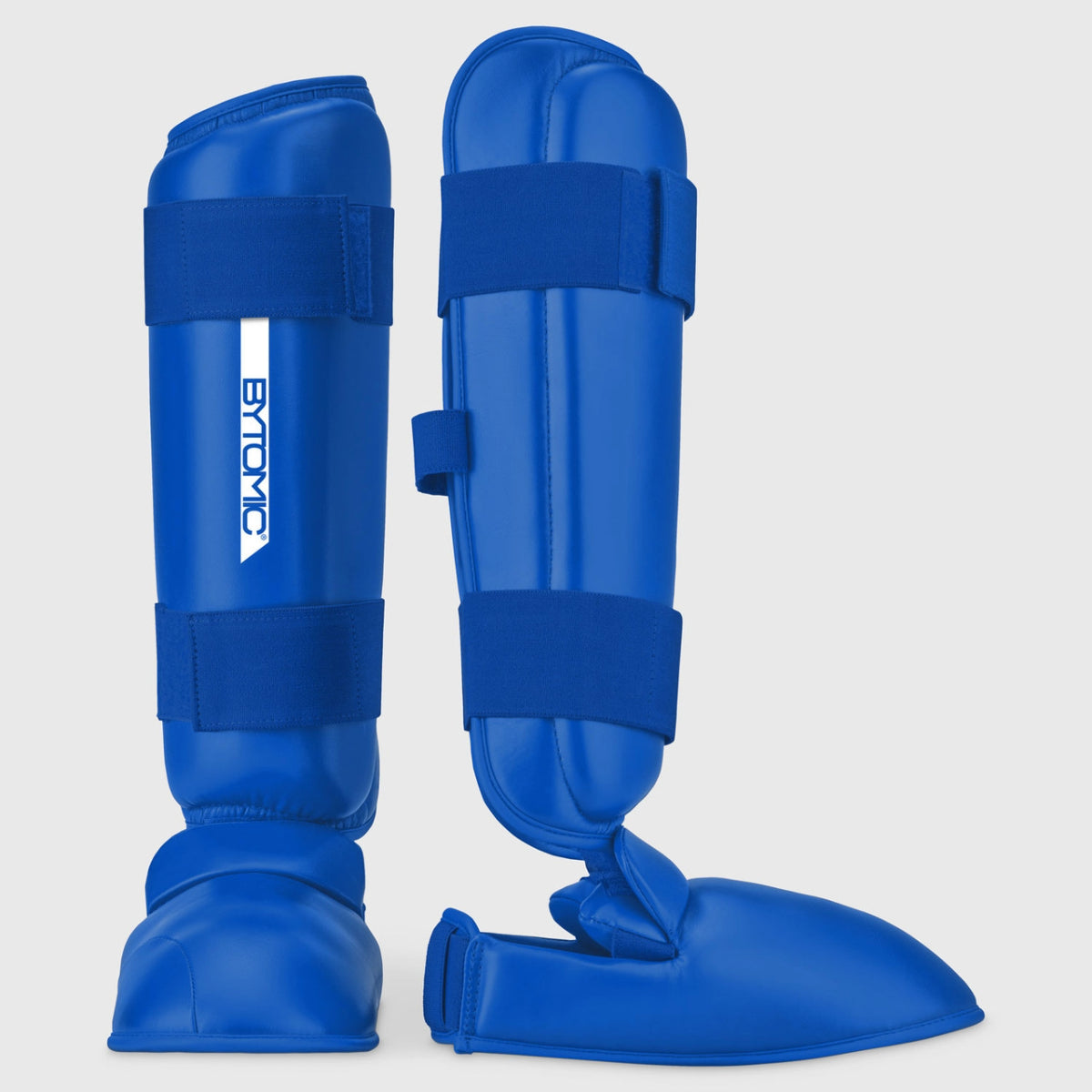 Blue/White Bytomic Red Label Karate Shin/Instep at Bytomic Trade and Wholesale