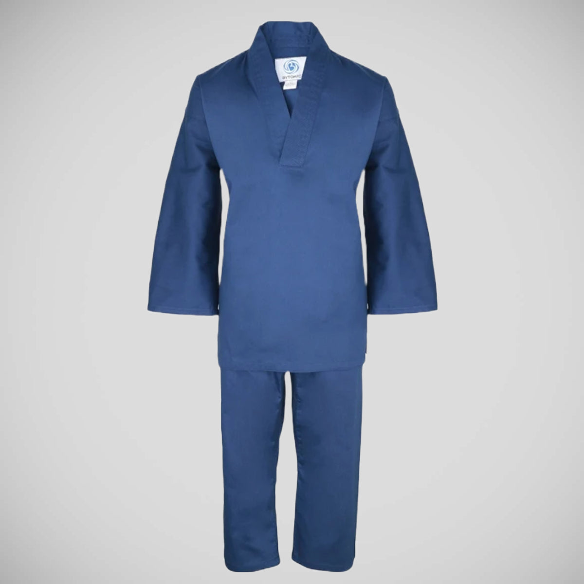 Blue Bytomic Adult V-Neck Martial Arts Uniform at Bytomic Trade and Wholesale