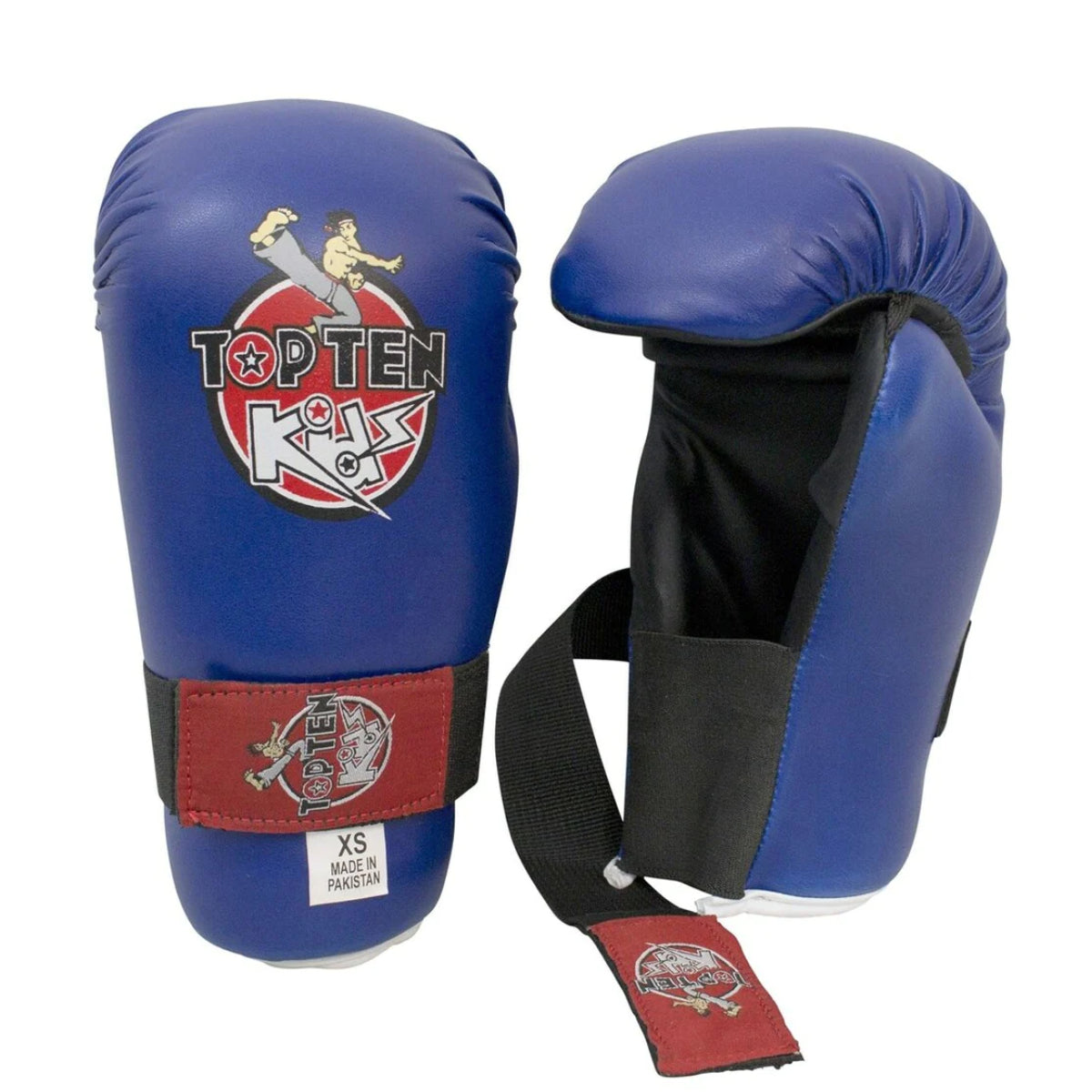 Blue Top Ten Kids Pointfighter Gloves One Size at Bytomic Trade and Wholesale