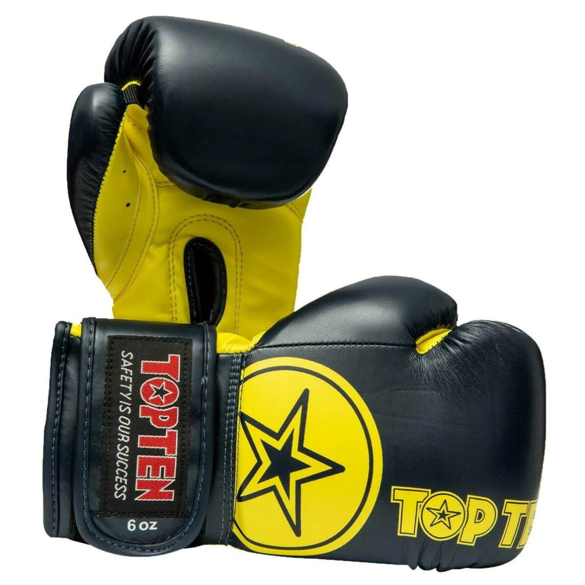 Blue/Yellow Top Ten Kids Boxing Gloves at Bytomic Trade and Wholesale