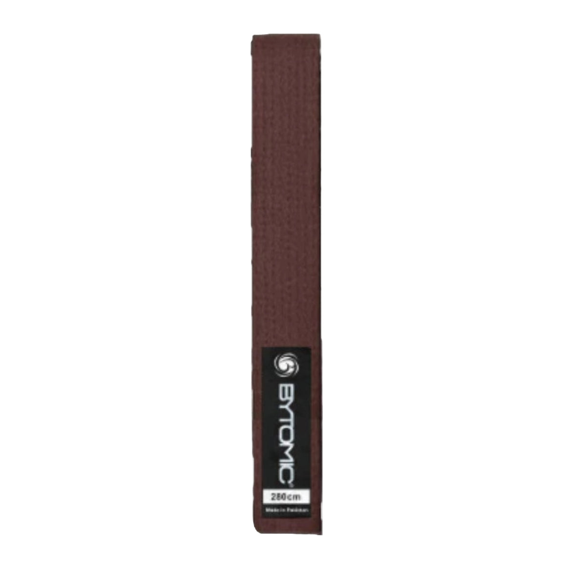 Brown Bytomic 100% Cotton Solid Colour Martial Arts Belt at Bytomic Trade and Wholesale