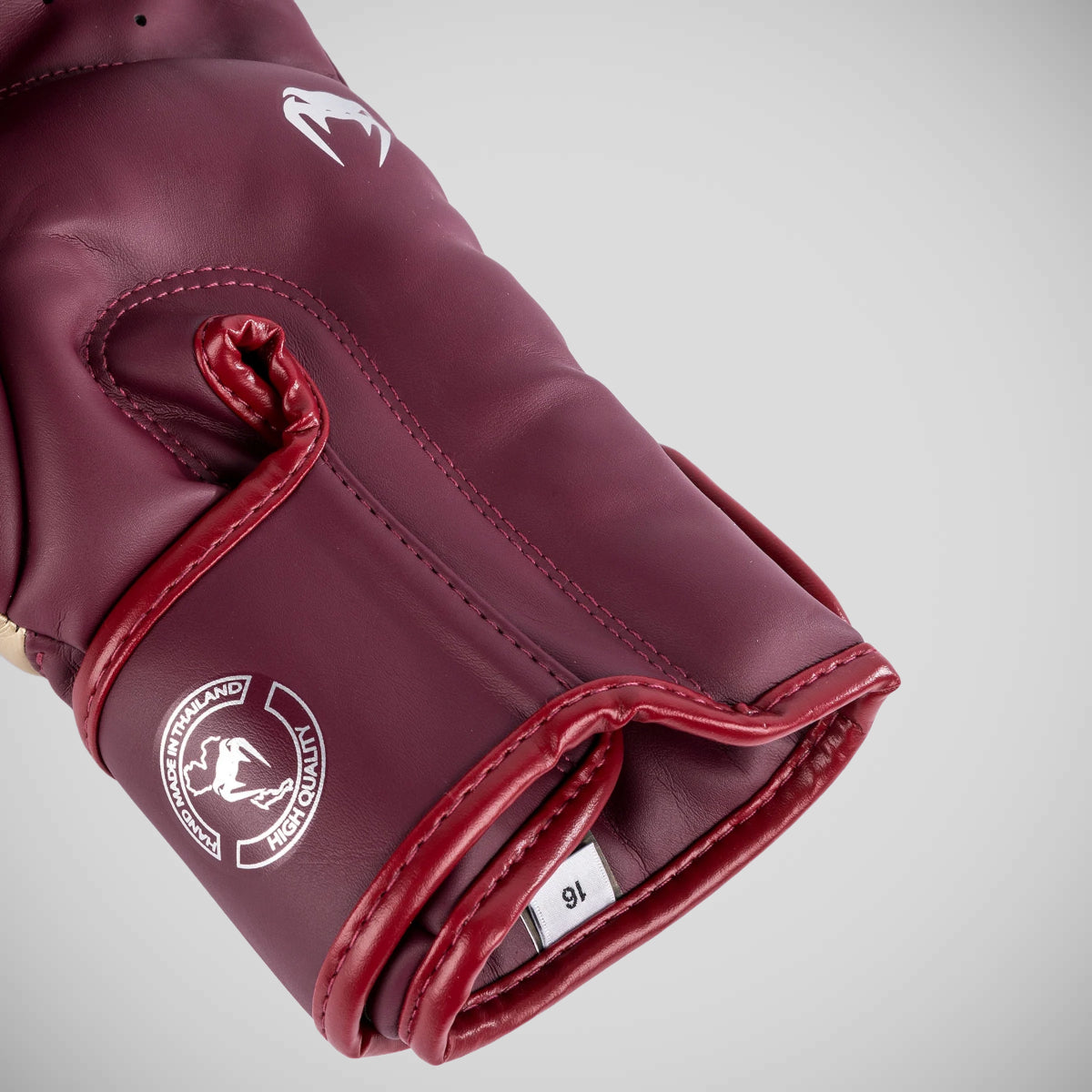 Burgundy/Gold Venum Elite Boxing Gloves at Bytomic Trade and Wholesale