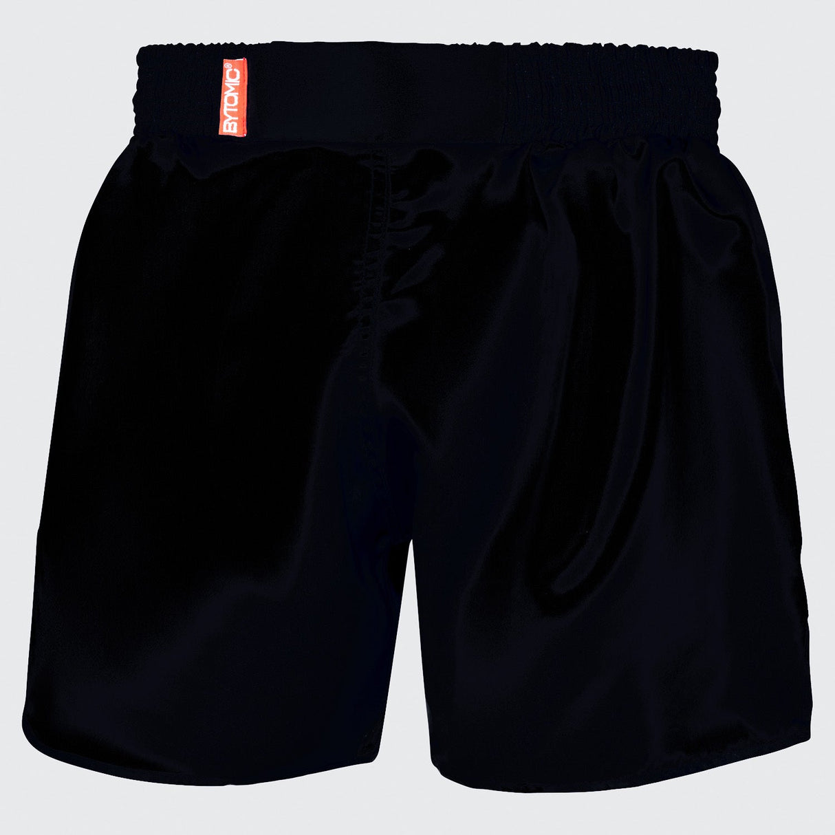 Black/White Bytomic Red Label Muay Thai Shorts at Bytomic Trade and Wholesale