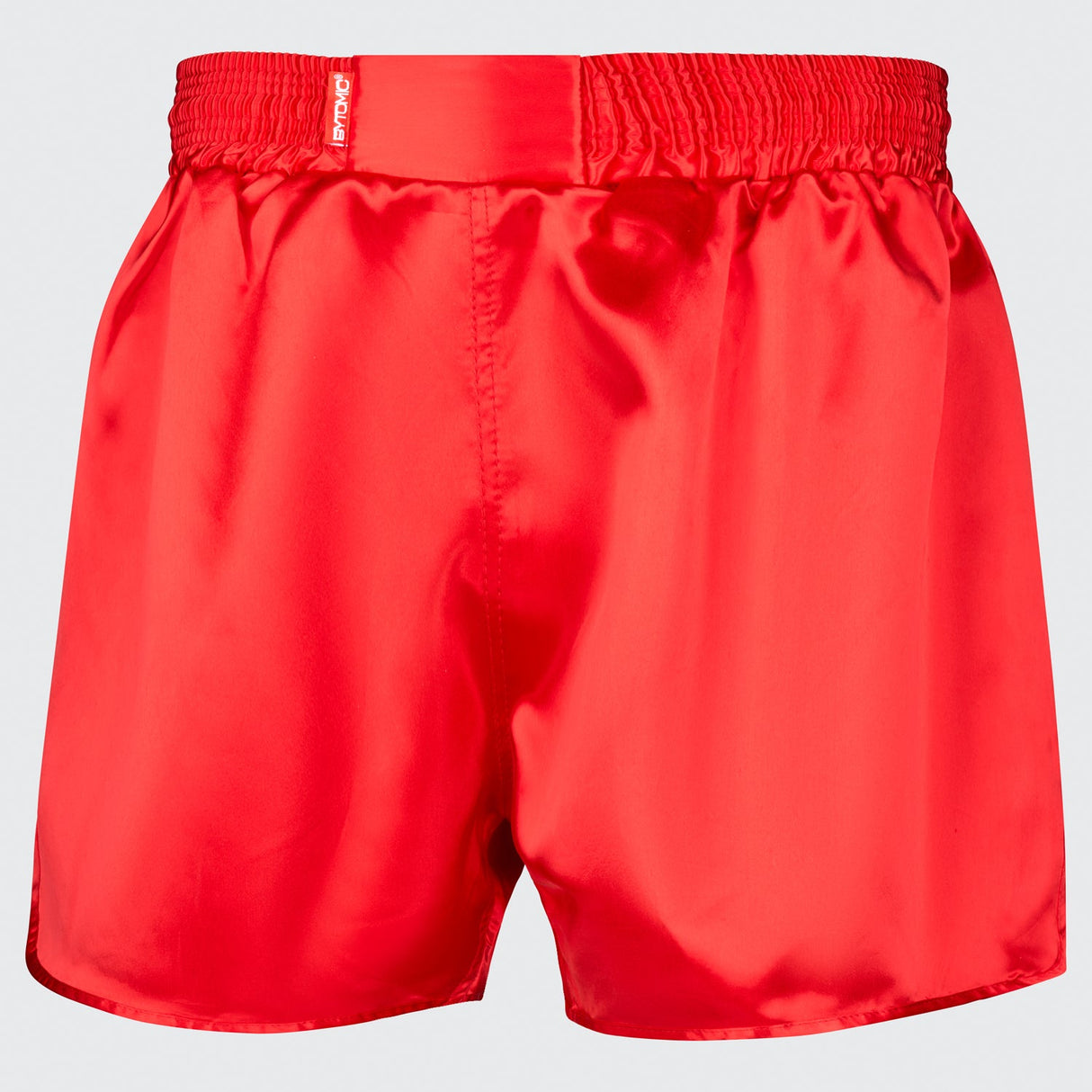 Red Bytomic Red Label Muay Thai Shorts at Bytomic Trade and Wholesale