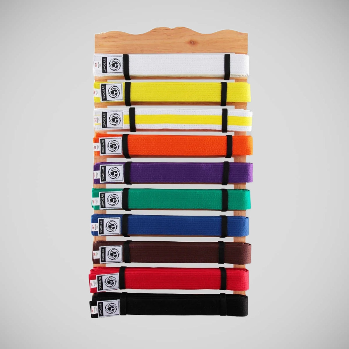 Bytomic 10 Level Wood Belt Display Rack at Bytomic Trade and Wholesale