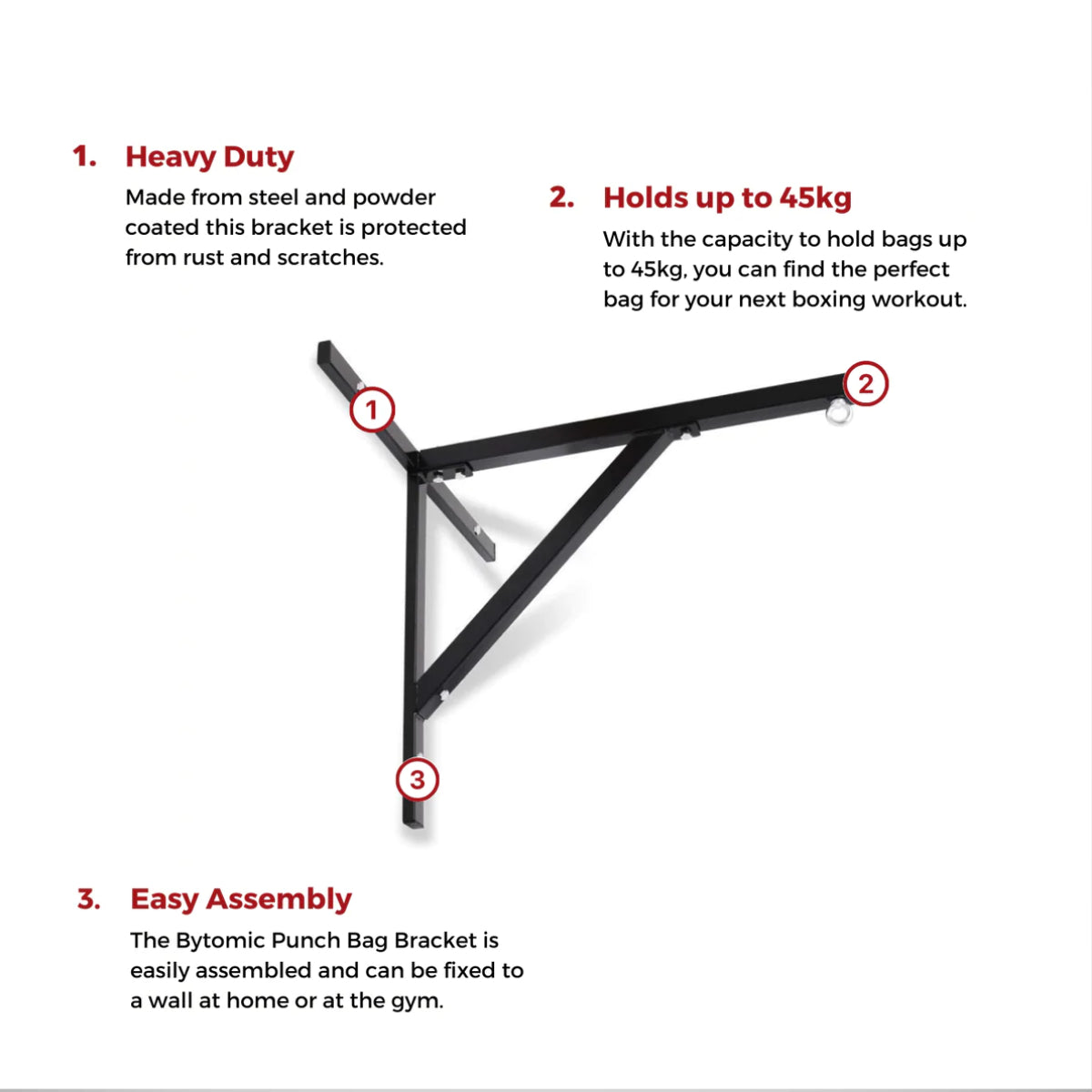 Bytomic Punch Bag Bracket at Bytomic Trade and Wholesale