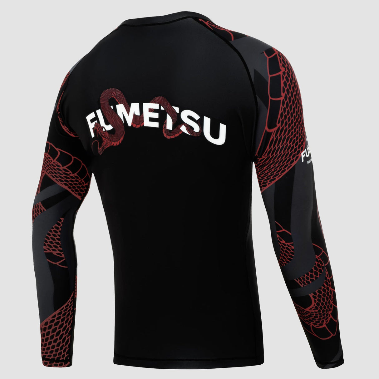 Fumetsu Anaconda Long Sleeve Rash Guard Black/Red at Bytomic Trade and Wholesale