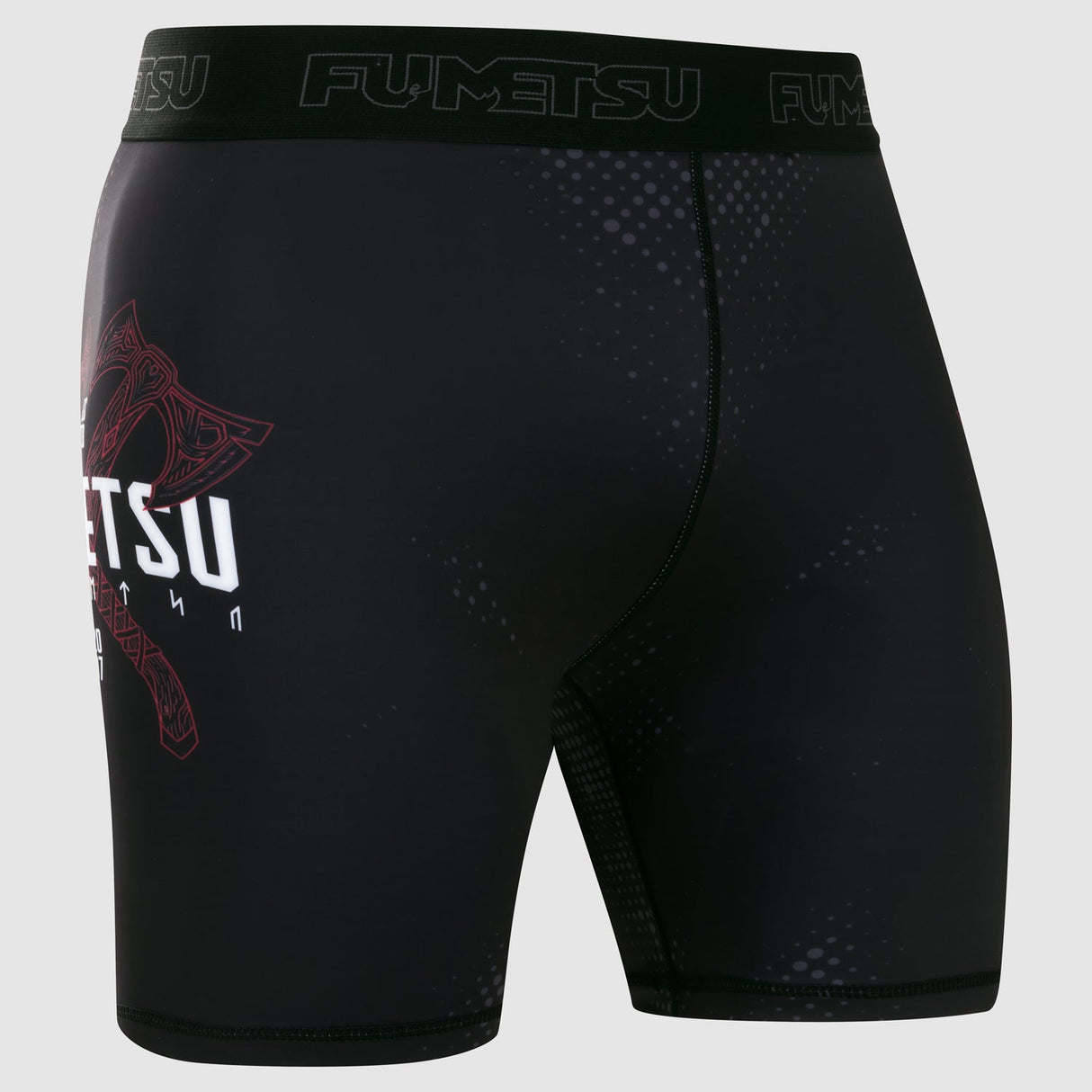 Fumetsu Berserker Vale Tudo shorts Black/Red at Bytomic Trade and Wholesale