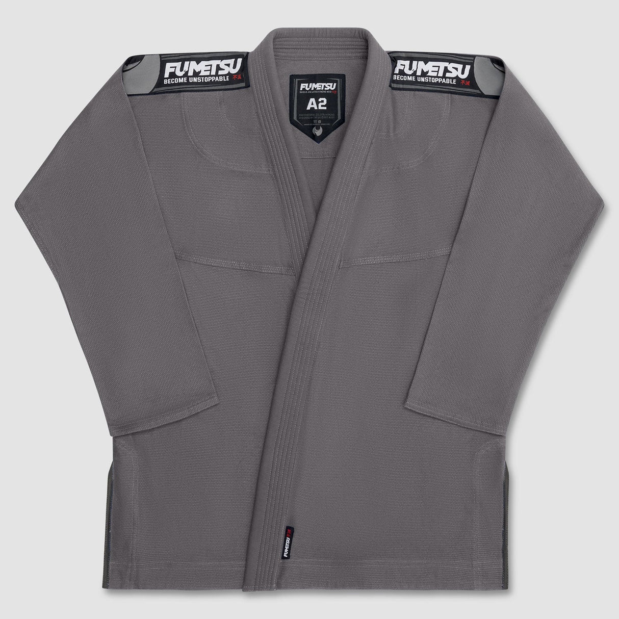 Grey Fumetsu Shield MK2 Kids BJJ Gi at Bytomic Trade and Wholesale