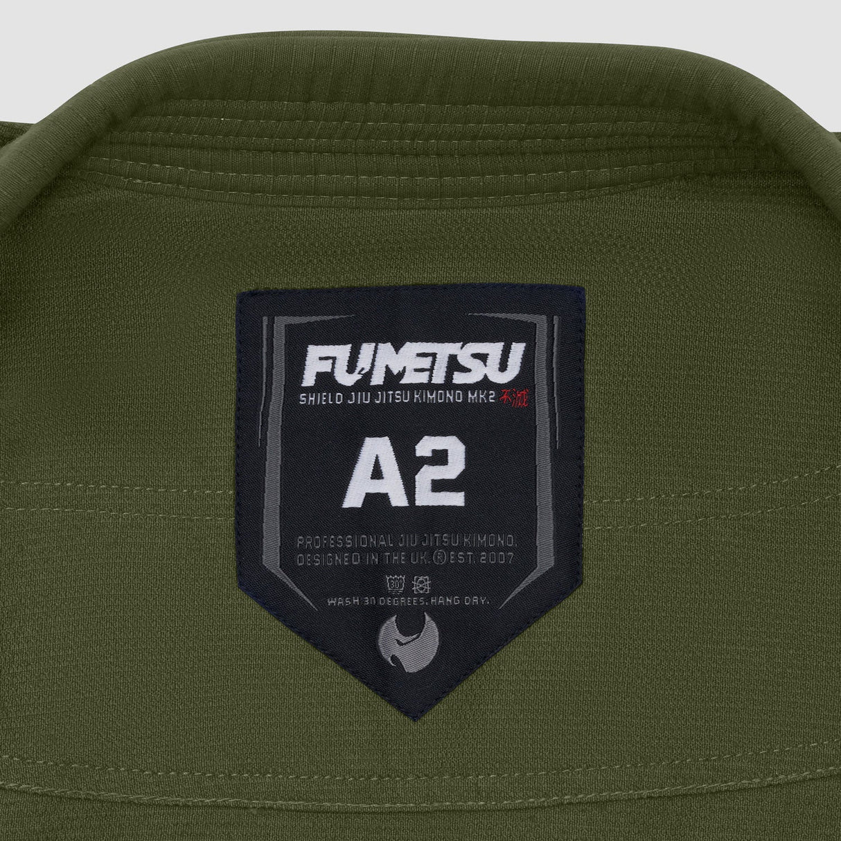 Khaki Fumetsu Shield MK2 Mens BJJ Gi at Bytomic Trade and Wholesale
