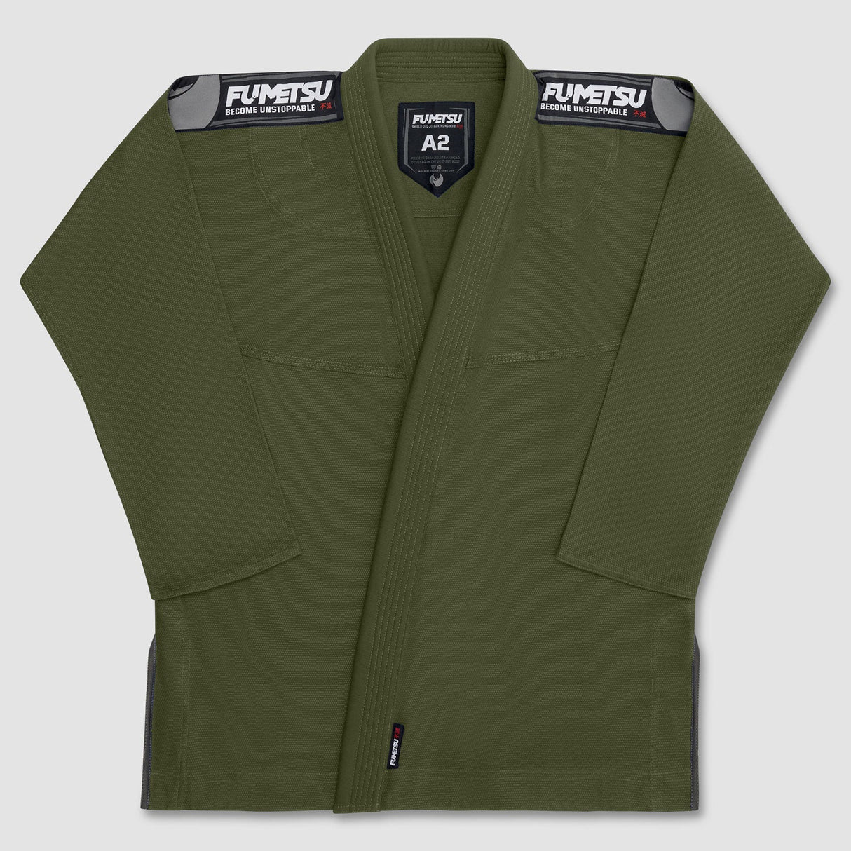 Khaki Fumetsu Shield MK2 Mens BJJ Gi at Bytomic Trade and Wholesale