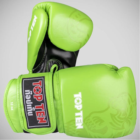 Top Ten Ajarn Sparring Gloves Green    at Bytomic Trade and Wholesale