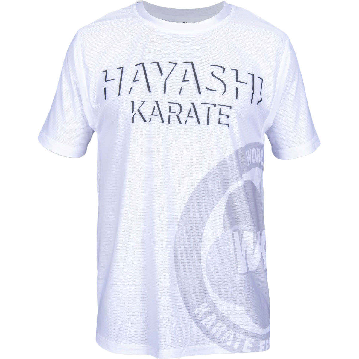 White Hayashi WKF Shade T-Shirt at Bytomic Trade and Wholesale