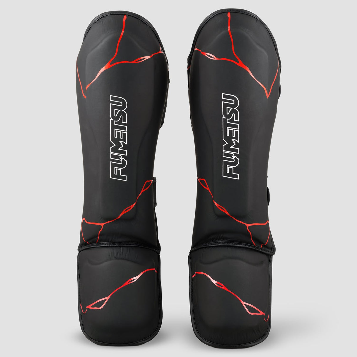 Black/Red Fumetsu Kintsugi Shin/Instep Guards at Bytomic Trade and Wholesale