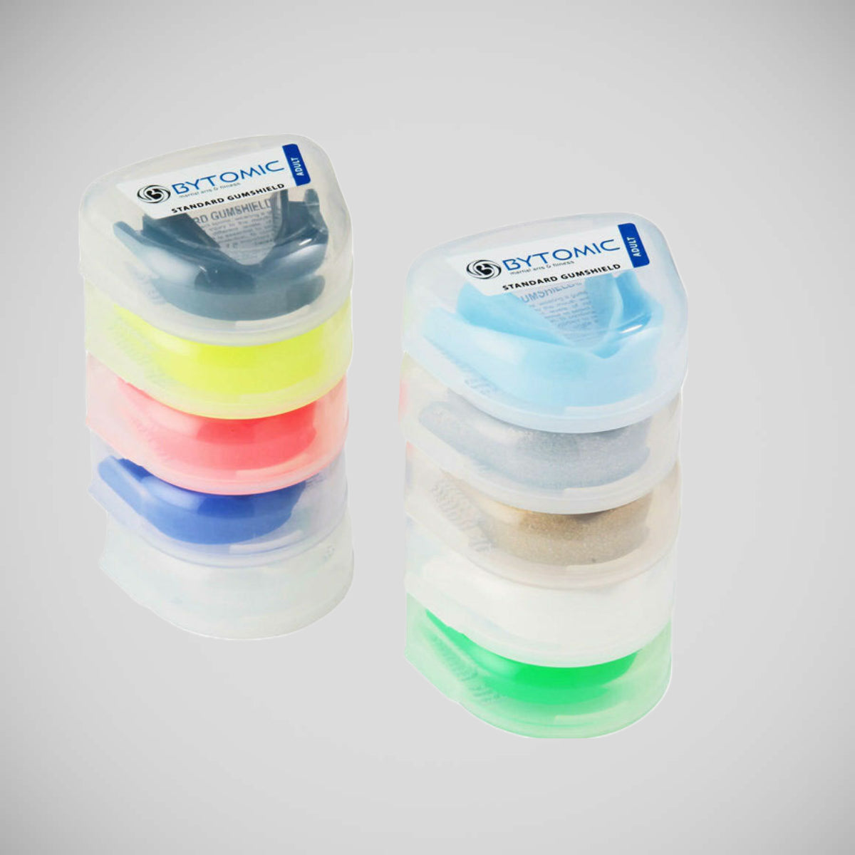 Metallic Bytomic Junior Gumshields Pack of 10 at Bytomic Trade and Wholesale