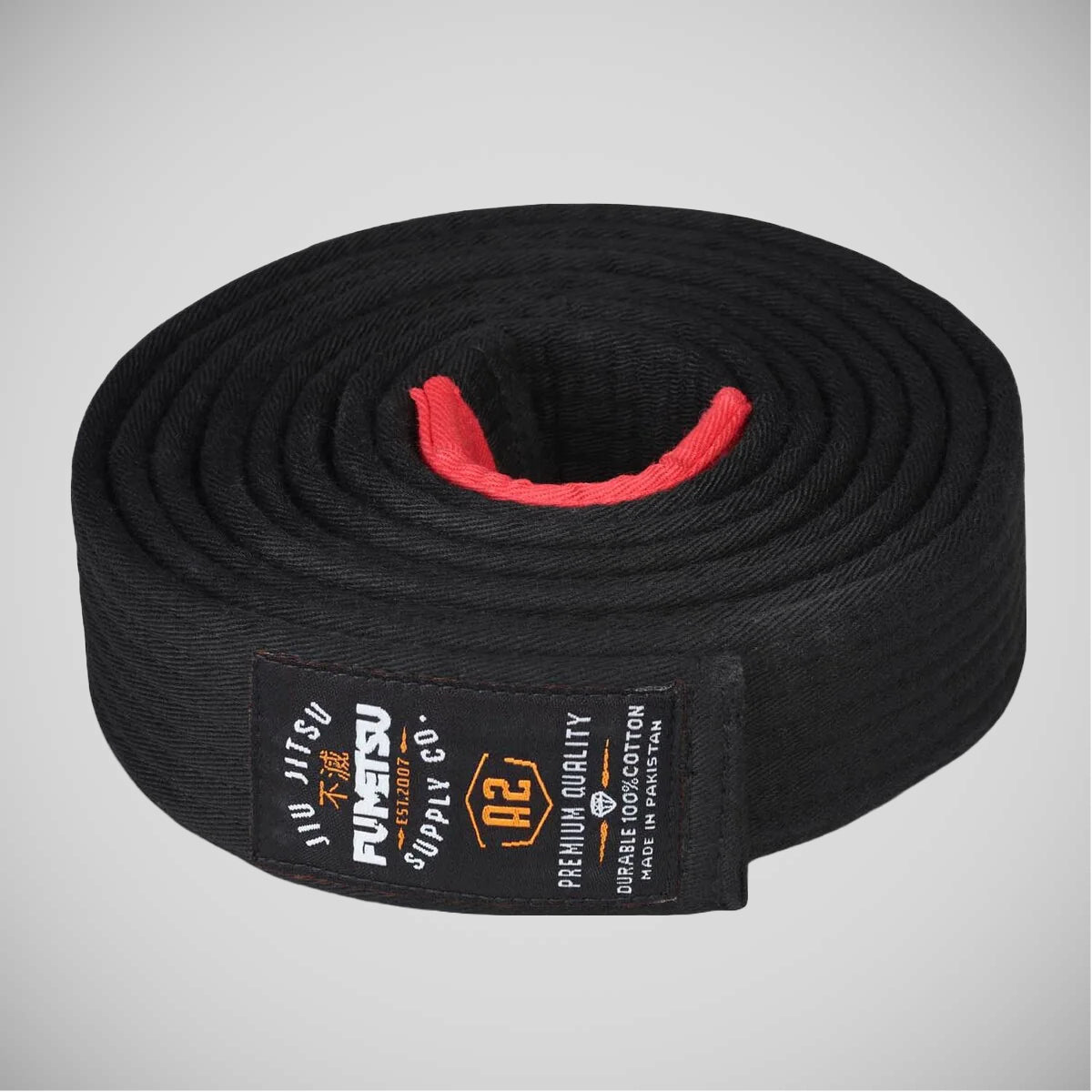 Black Fumetsu V2 Adult BJJ Belt at Bytomic Trade and Wholesale
