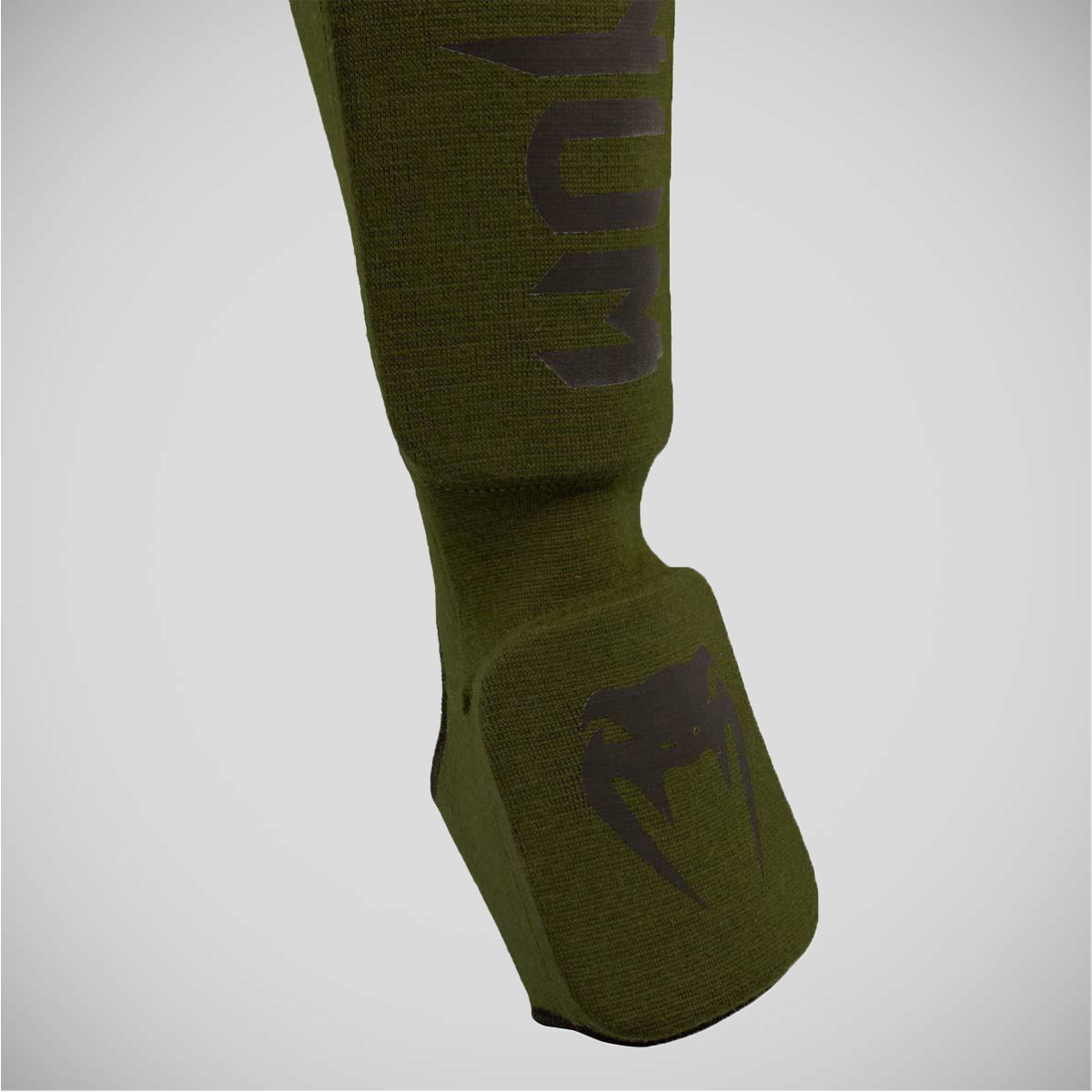 Khaki/Black Venum Kontact Shin Instep Guards at Bytomic Trade and Wholesale