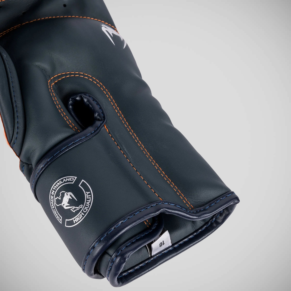 Navy/Silver/Orange Venum Elite Boxing Gloves at Bytomic Trade and Wholesale