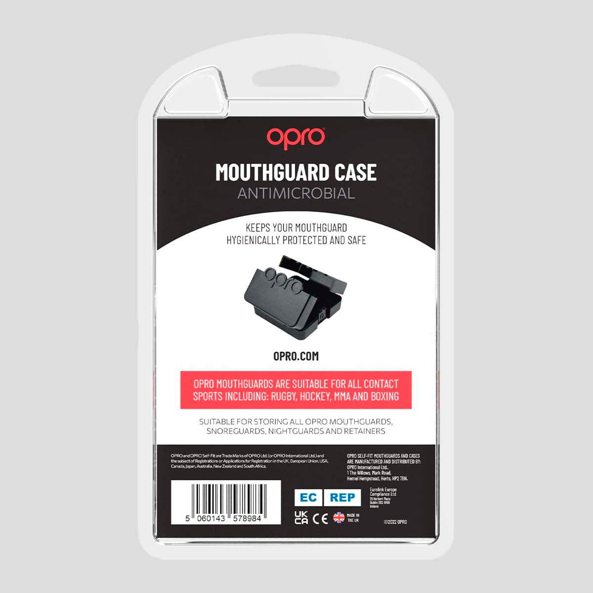 Pink Opro GEN5 Self-Fit Anti-Microbial Mouth Guard Case at Bytomic Trade and Wholesale